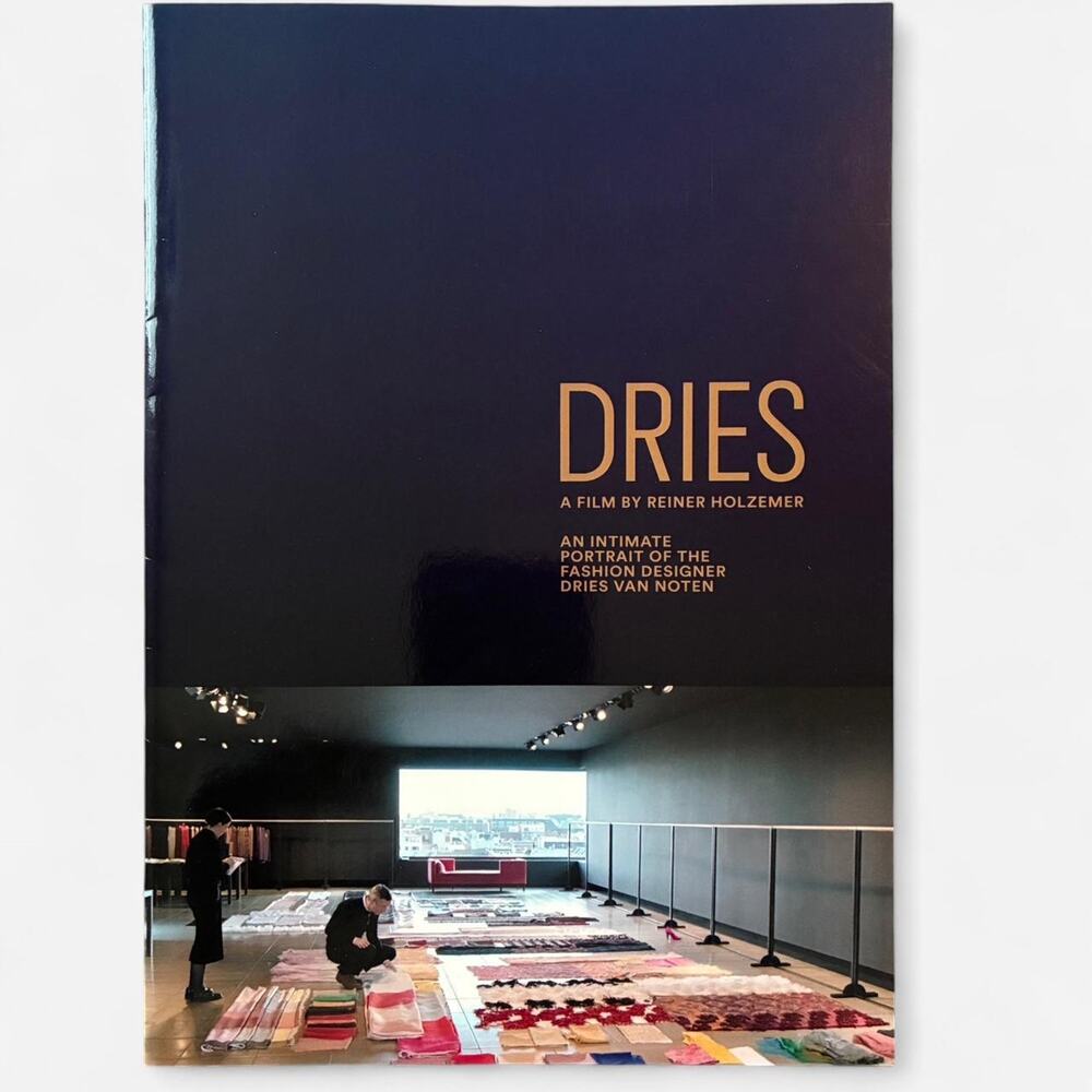 DRIES VAN NOTEN DRIES movie pamphlets BY REINER HOLZEMER